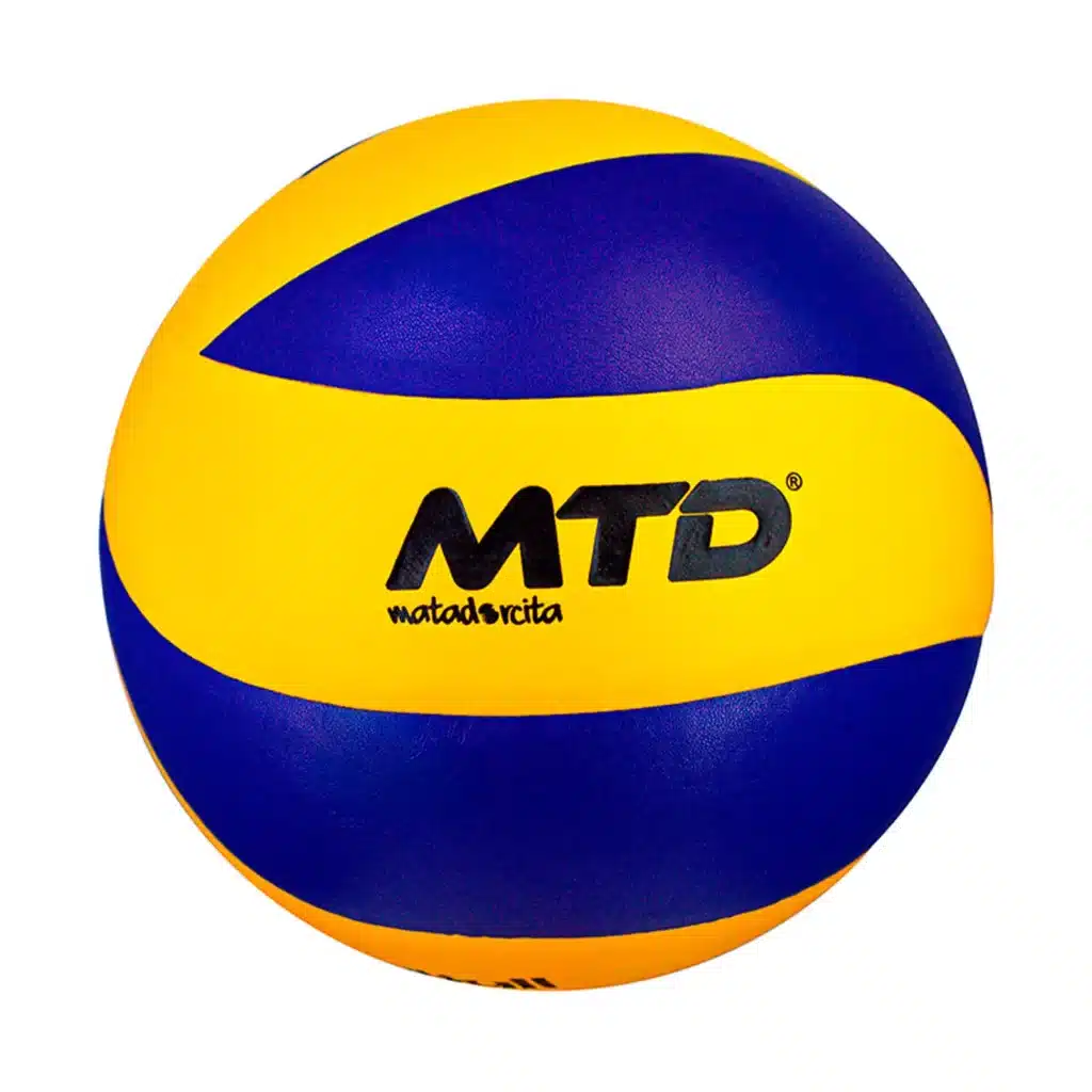 Pelota matadorcita MTD Codigo: MT-860 amarillo/azul frontal