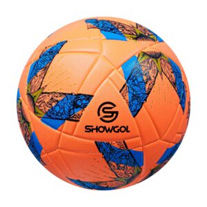 Pelota de futbol termosellada para grass showgol naranja