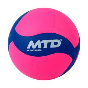 Pelota de voley mtd tacto suave rosa con morado