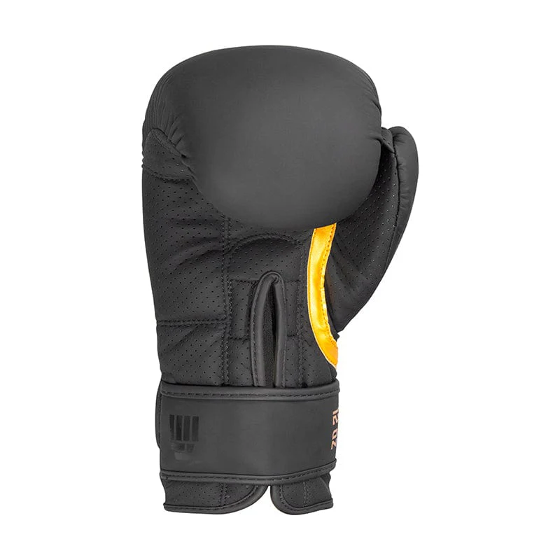 guantes de box negro shadow frontal
