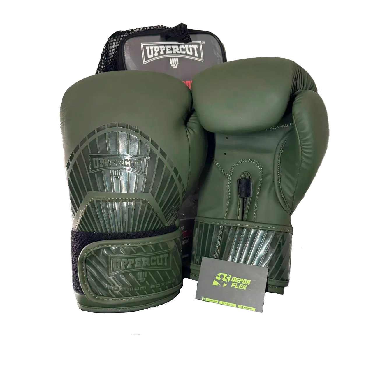 GUANTES DE BOX UPPERCUT GRAVITY VERDE