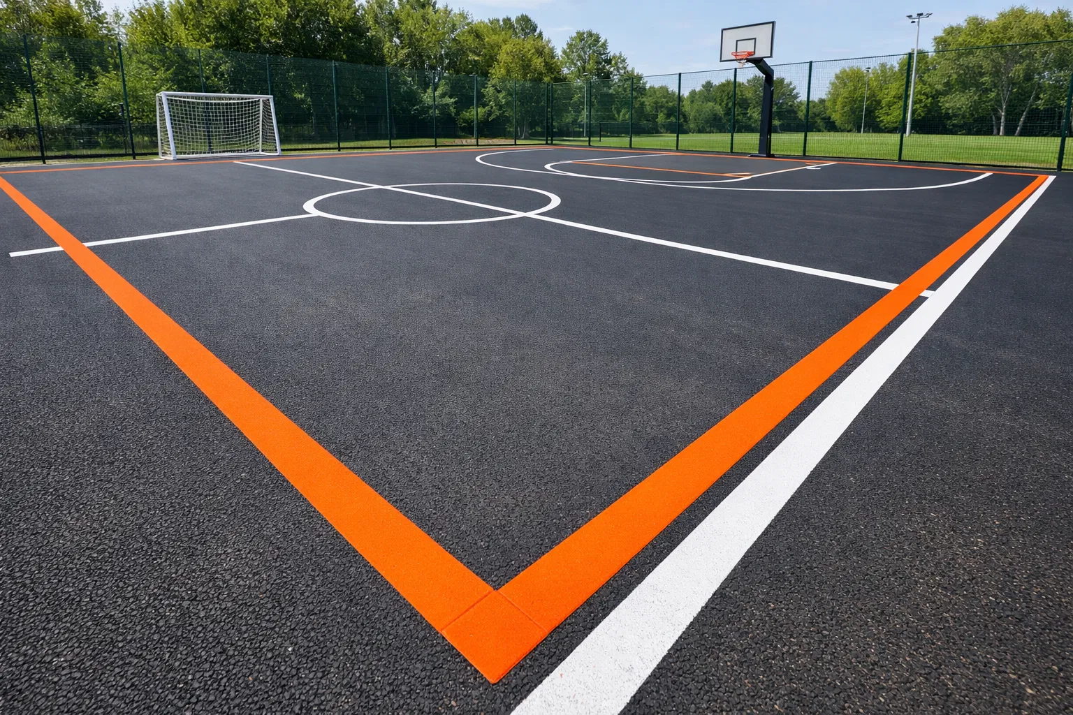 Cinta para marcar cancha naranja