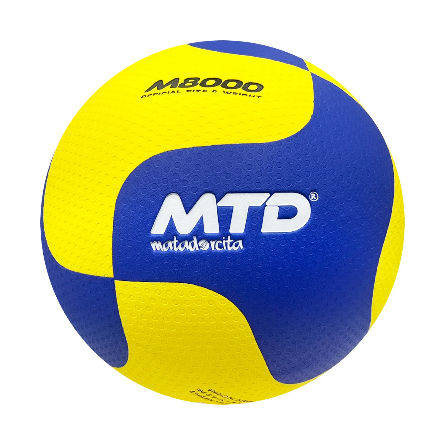 PELOTA DE VOLEY MTD INSPIRATION AMARILLO AZUL