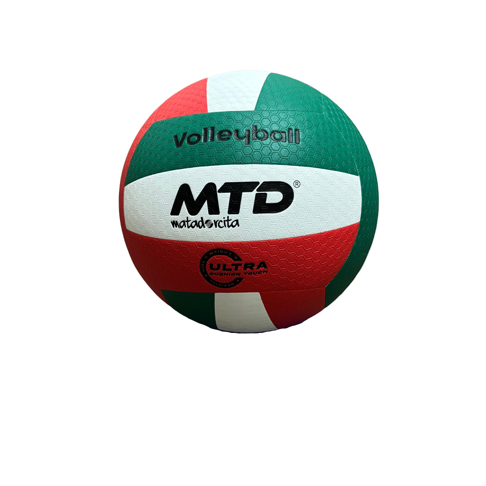 PELOTA DE VOLEY MTD TRICOLOR PU TACTO SUAVE MT-870